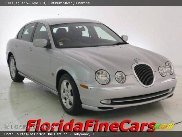 2001 Jaguar S-Type 3.0 in Platinum Silver