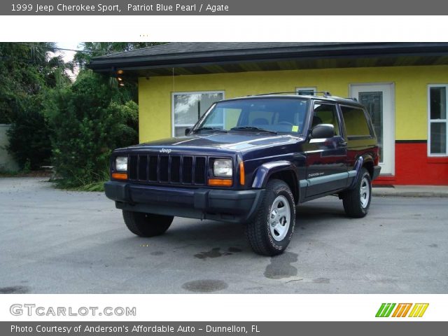 1999 Jeep Cherokee Sport in Patriot Blue Pearl