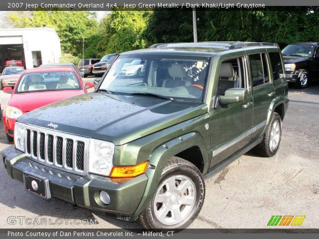 2007 Jeep Commander Overland 4x4 in Jeep Green Metallic