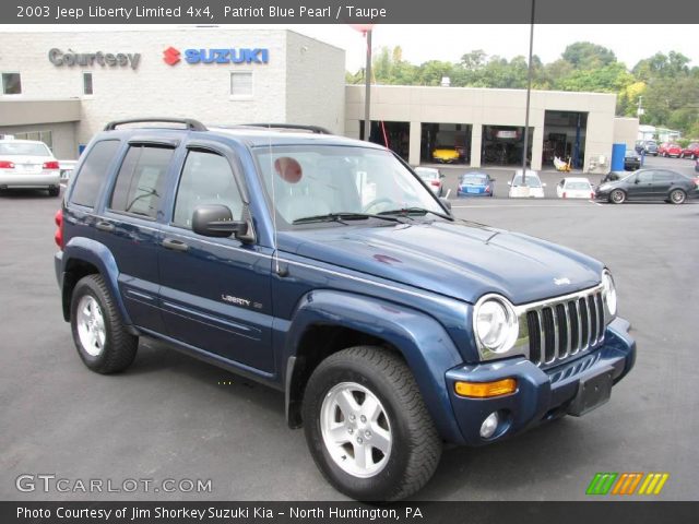 2003 Jeep Liberty Limited 4x4 in Patriot Blue Pearl