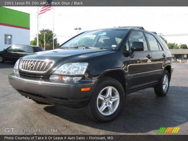 2001 Lexus RX 300 AWD in Black Onyx