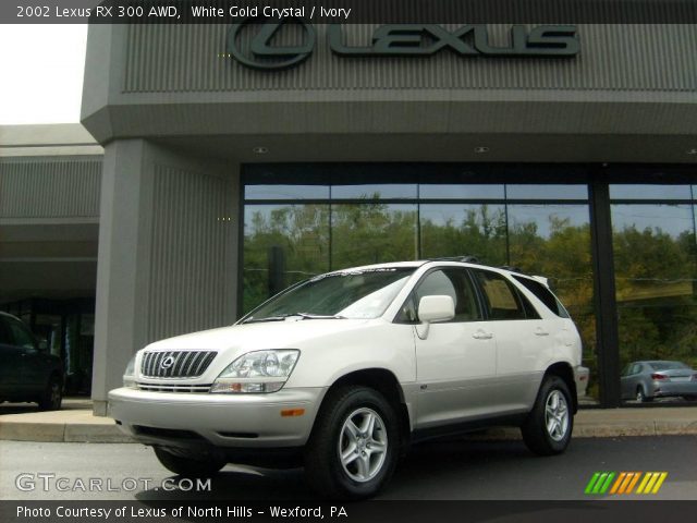 2002 Lexus RX 300 AWD in White Gold Crystal