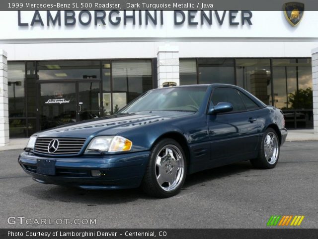 1999 Mercedes-Benz SL 500 Roadster in Dark Turquoise Metallic