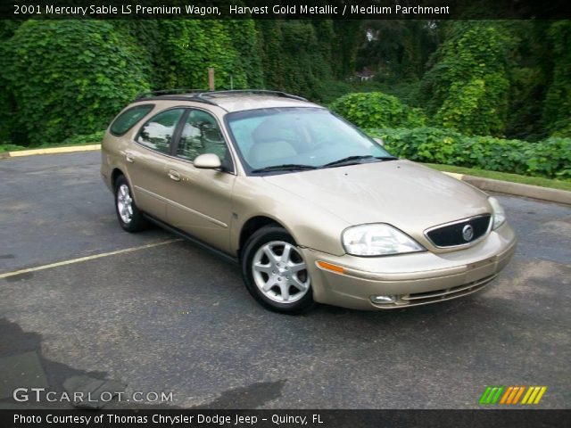 2001 Mercury Sable LS Premium Wagon in Harvest Gold Metallic