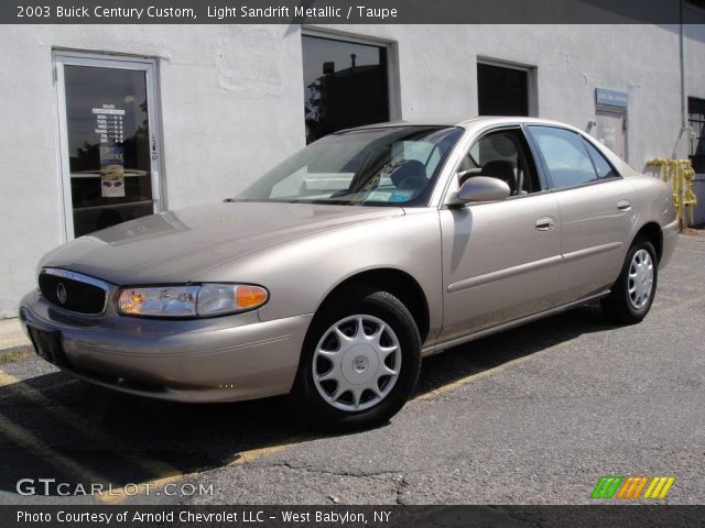 2003 Buick Century Custom in Light Sandrift Metallic