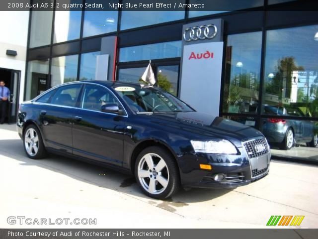 2008 Audi A6 3.2 quattro Sedan in Night Blue Pearl Effect