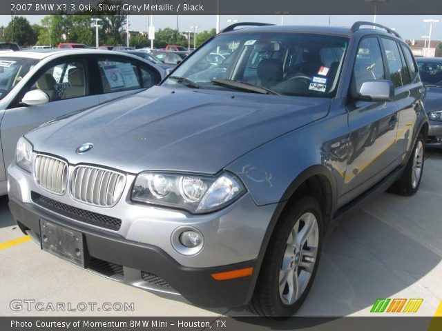 2007 BMW X3 3.0si in Silver Grey Metallic