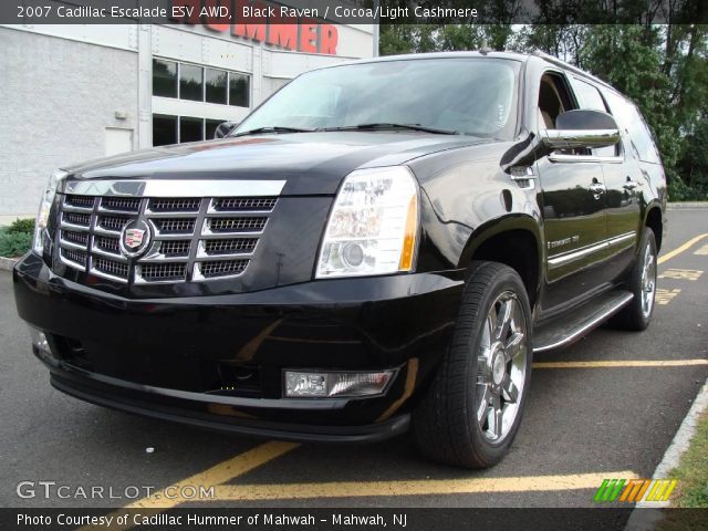 2007 Cadillac Escalade ESV AWD in Black Raven