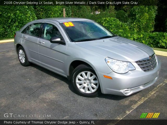 2008 Chrysler Sebring LX Sedan in Bright Silver Metallic