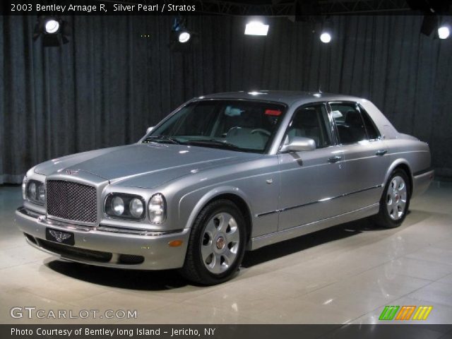2003 Bentley Arnage R in Silver Pearl