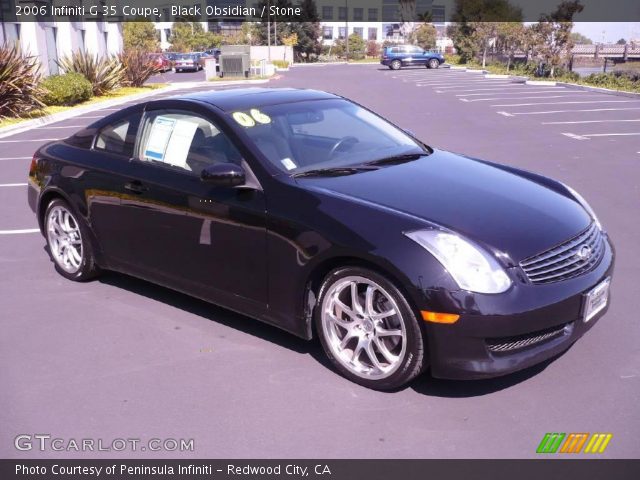 2006 Infiniti G 35 Coupe in Black Obsidian