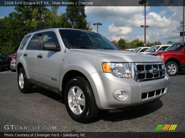 2008 Ford Escape XLT V6 in Silver Metallic
