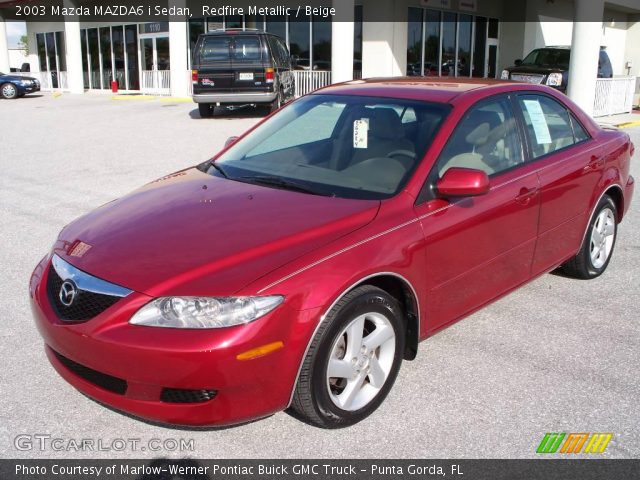 2003 Mazda MAZDA6 i Sedan in Redfire Metallic