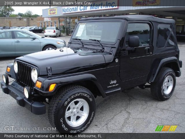 2005 Jeep Wrangler X 4x4 in Black