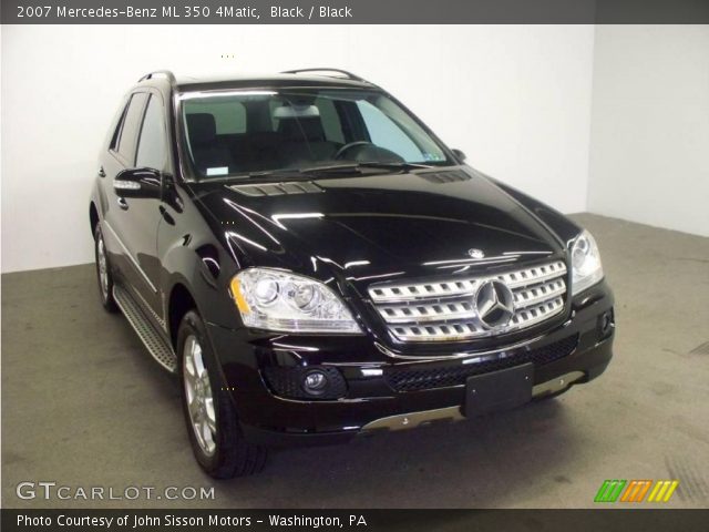 2007 Mercedes-Benz ML 350 4Matic in Black