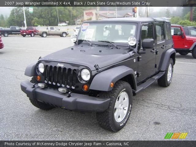 2007 Jeep Wrangler Unlimited X 4x4 in Black