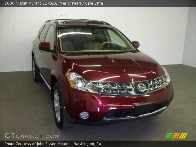 2006 Nissan Murano SL AWD in Merlot Pearl