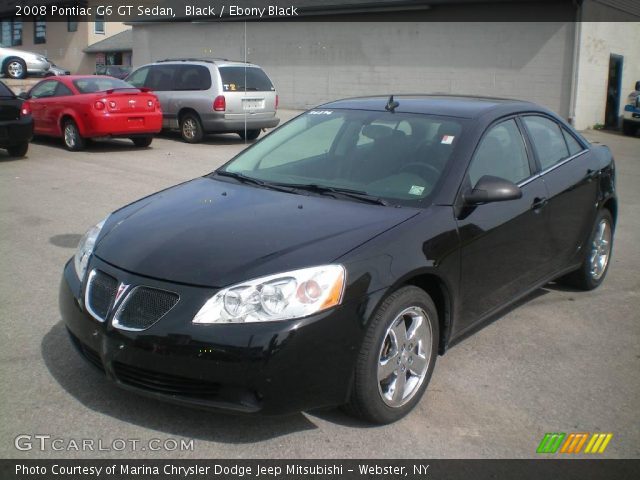 2008 Pontiac G6 GT Sedan in Black