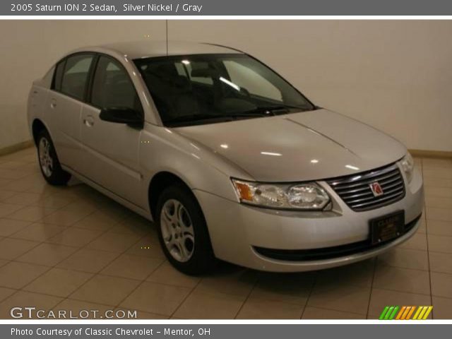 2005 Saturn ION 2 Sedan in Silver Nickel