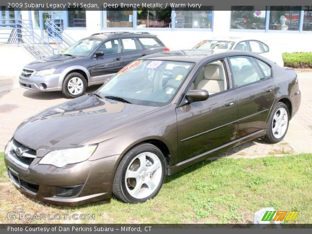 2009 Subaru Legacy 2.5i Sedan in Deep Bronze Metallic