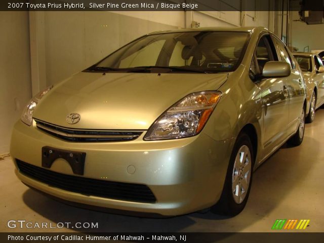 2007 Toyota Prius Hybrid in Silver Pine Green Mica
