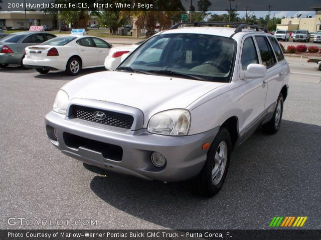 2004 Hyundai Santa Fe GLS in Nordic White
