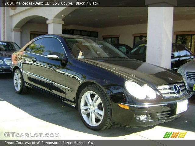 2006 Mercedes-Benz CLK 350 Coupe in Black
