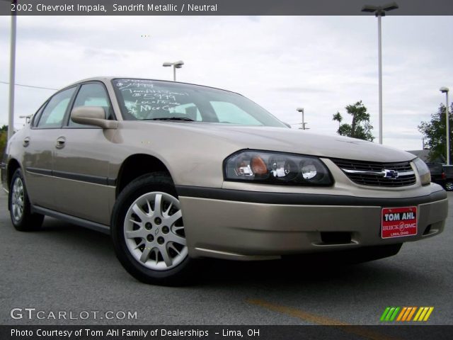 2002 Chevrolet Impala  in Sandrift Metallic