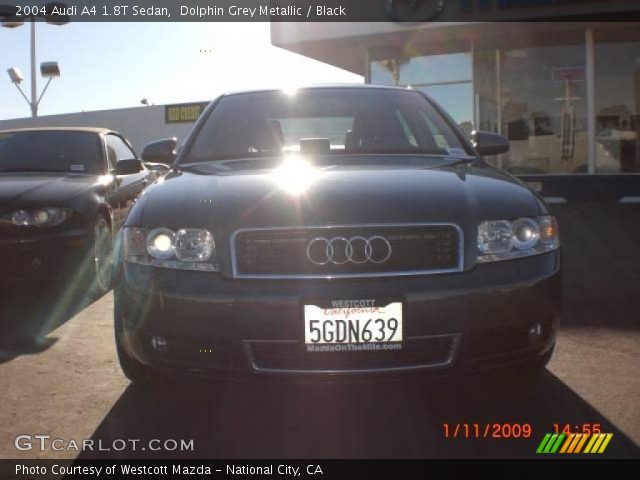 2004 Audi A4 1.8T Sedan in Dolphin Grey Metallic