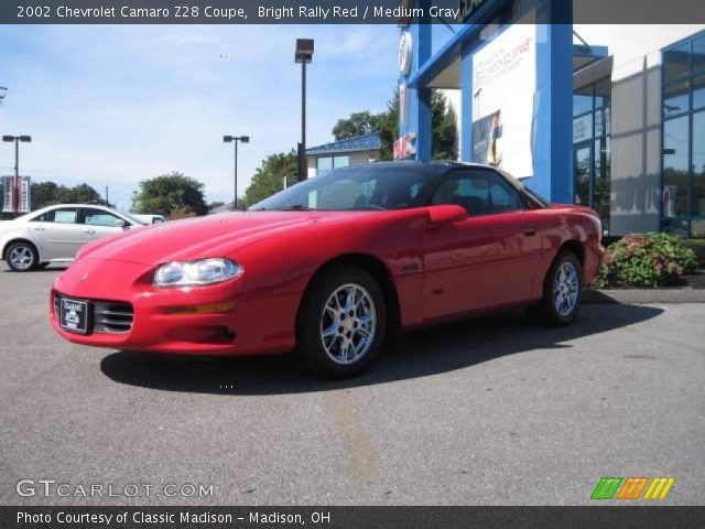2002 Chevrolet Camaro Z28 Coupe in Bright Rally Red