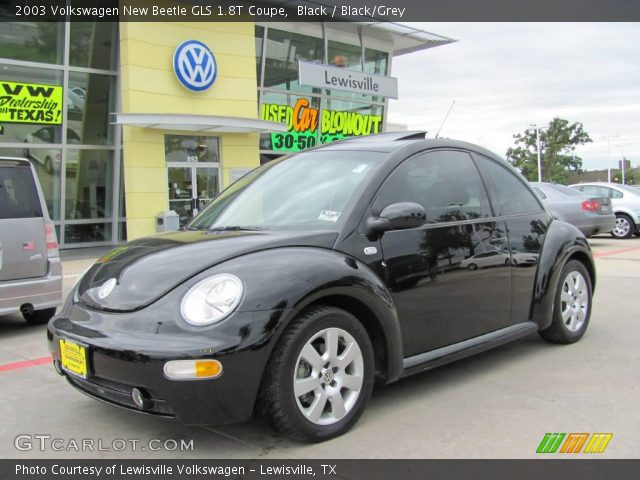 2003 Volkswagen New Beetle GLS 1.8T Coupe in Black