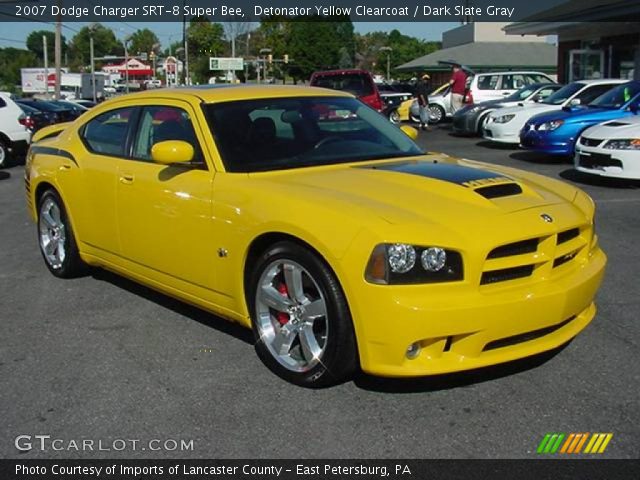 2007 Dodge Charger SRT-8 Super Bee in Detonator Yellow Clearcoat