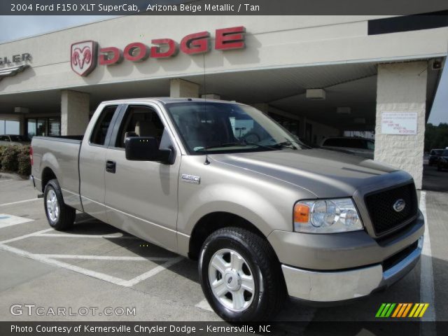 2004 Ford F150 XLT SuperCab in Arizona Beige Metallic