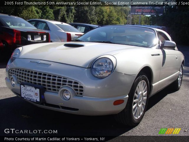 2005 Ford Thunderbird 50th Anniversary Special Edition in Special Edition Cashmere Tri-Coat Metallic