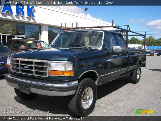 1995 Ford F250 XLT Extended Cab 4x4 in Dark Tourmaline Metallic