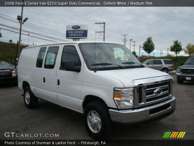 2008 Ford E Series Van E250 Super Duty Commericial in Oxford White