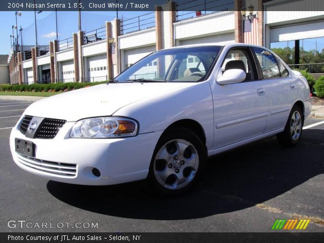 2004 Nissan Sentra 1.8 S in Cloud White