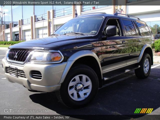 2003 Mitsubishi Montero Sport XLS 4x4 in Solano Black Pearl