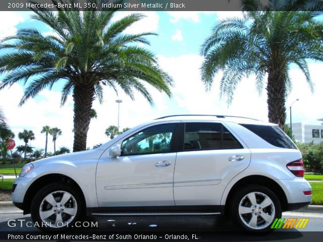 2009 Mercedes-Benz ML 350 in Iridium Silver Metallic