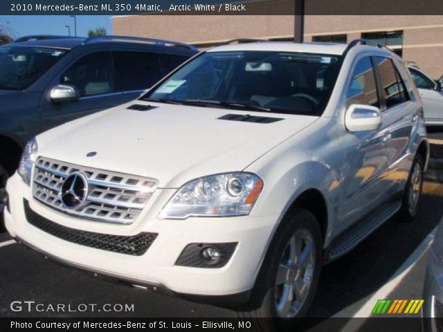 2010 Mercedes-Benz ML 350 4Matic in Arctic White