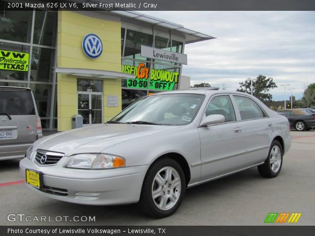 2001 Mazda 626 LX V6 in Silver Frost Metallic