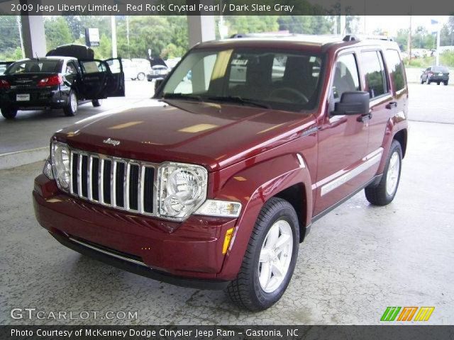 2009 Jeep Liberty Limited in Red Rock Crystal Pearl