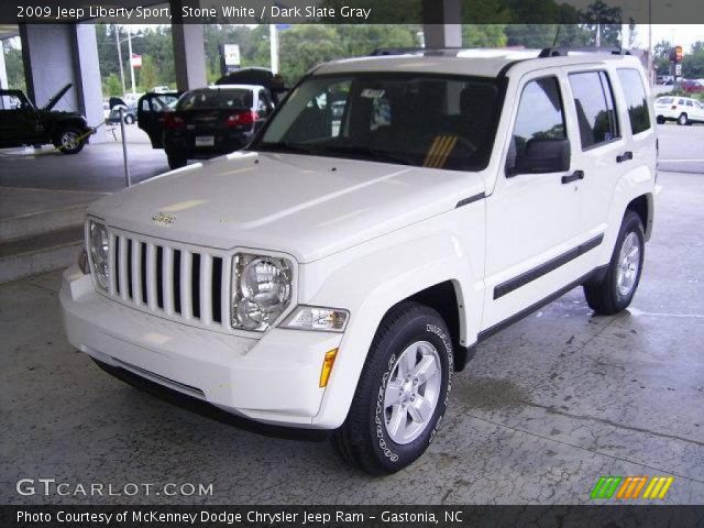 2009 Jeep Liberty Sport in Stone White