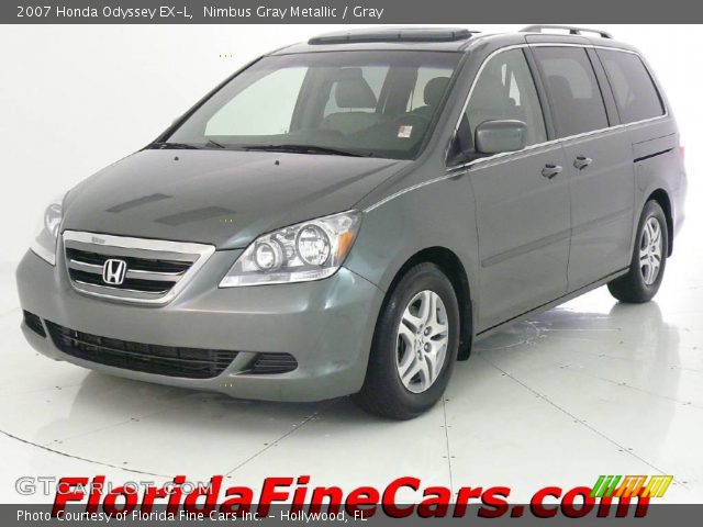 2007 Honda Odyssey EX-L in Nimbus Gray Metallic