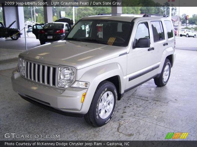 2009 Jeep Liberty Sport in Light Graystone Pearl