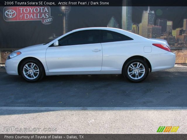 2006 Toyota Solara SE Coupe in Arctic Frost Pearl
