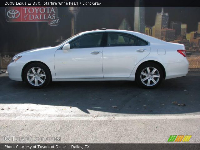 2008 Lexus ES 350 in Starfire White Pearl
