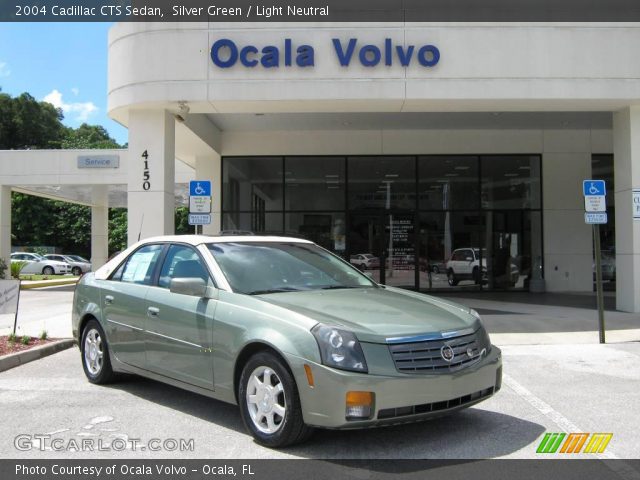 2004 Cadillac CTS Sedan in Silver Green