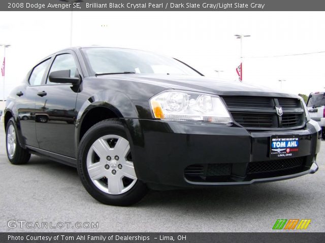 2008 Dodge Avenger SE in Brilliant Black Crystal Pearl
