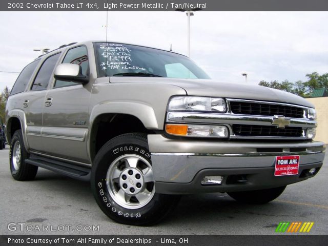 2002 Chevrolet Tahoe LT 4x4 in Light Pewter Metallic